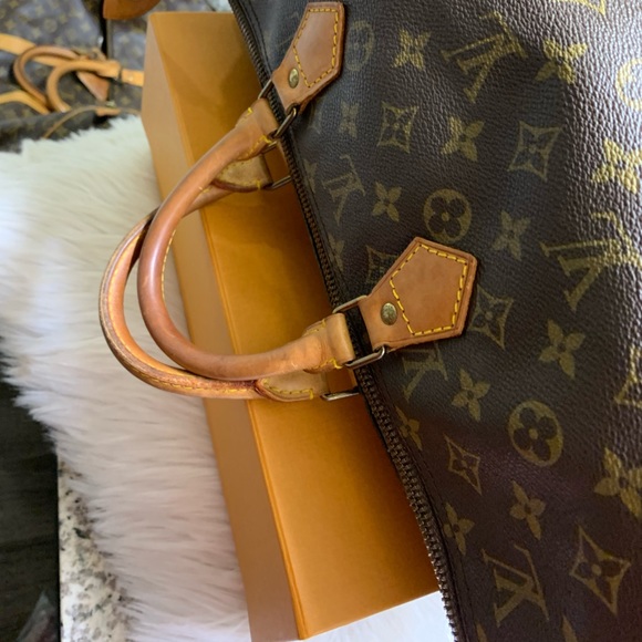 ❗️SOLD❗️Louis Vuitton Speedy 40 - w/ Twilly - Picture 8 of 16